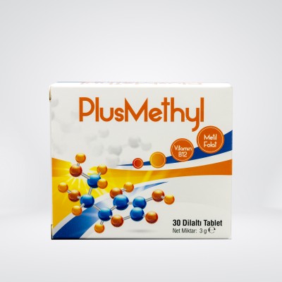 Plusmethyl Vitamin B12 Metil Folat 3 gr 30 Dilaltı Tablet 
